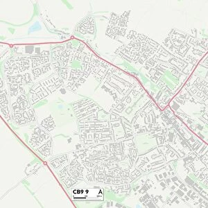 St Edmundsbury CB9 9 Map