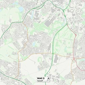 St. Helens WA9 5 Map