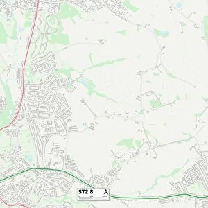 Staffordshire ST2 8 Map