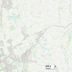Staffordshire ST9 9 Map