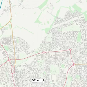 Stevenage SG1 4 Map