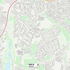 Stevenage SG2 0 Map