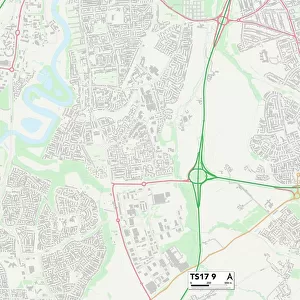 Stockton-on-Tees TS17 9 Map