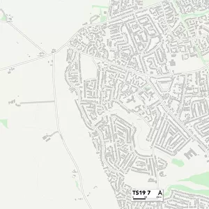 Stockton-on-Tees TS19 7 Map