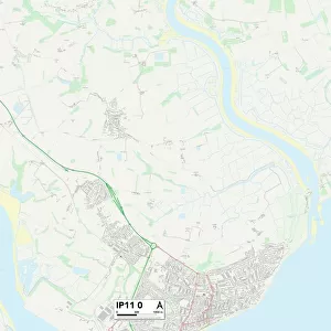 Suffolk Coastal IP11 0 Map