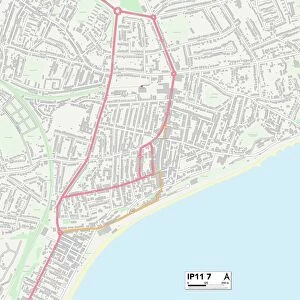 Suffolk Coastal IP11 7 Map