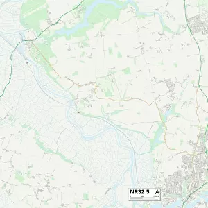 Suffolk NR32 5 Map