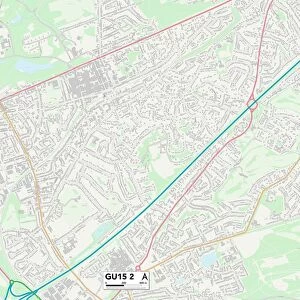 Surrey Heath GU15 2 Map