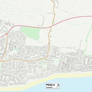 Sussex PO22 6 Map
