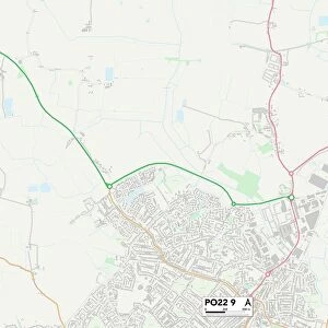 Sussex PO22 9 Map