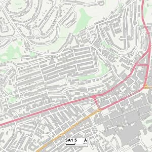 Swansea SA1 5 Map