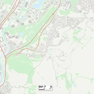 Swansea SA1 7 Map