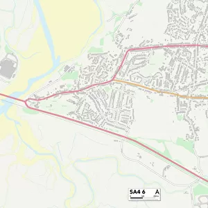 Swansea SA4 6 Map