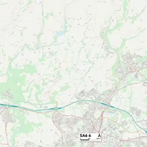 Swansea SA6 6 Map