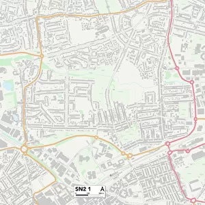 Swindon SN2 1 Map