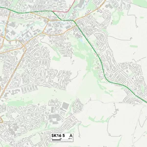 Tameside SK16 5 Map