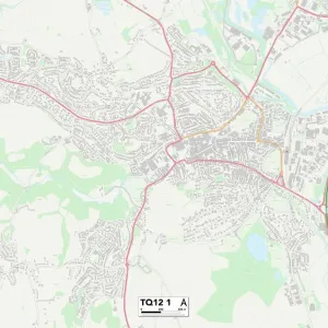 Teignbridge TQ12 1 Map