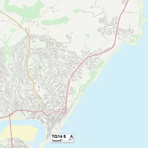 Teignbridge TQ14 8 Map