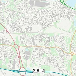 Telford and Wrekin TF1 5 Map