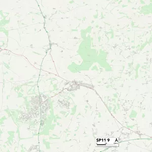 Test Valley SP11 9 Map