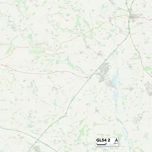 Tewkesbury GL54 2 Map