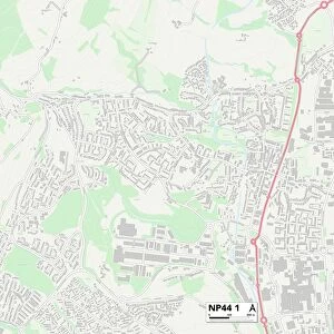 Torfaen NP44 1 Map