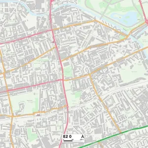 Tower Hamlets E2 0 Print Map Sector Tower Hamlets E2 0 Print Map Sector