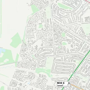 Trafford M33 4 Map