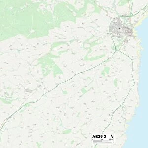 UK Maps, AB Aberdeen, AB39 2