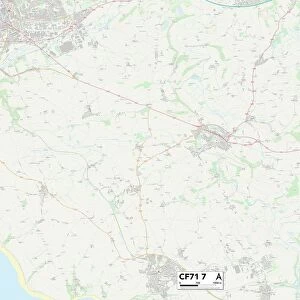 Vale of Glamorgan CF71 7 Map