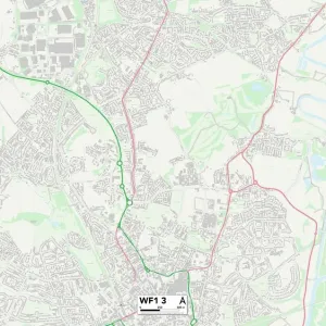 Wakefield WF1 3 Map