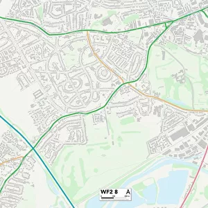Wakefield WF2 8 Map