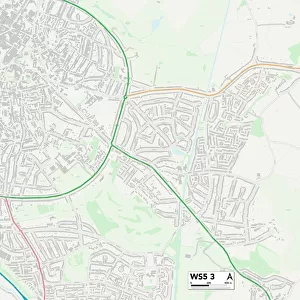 Walsall WS5 3 Map
