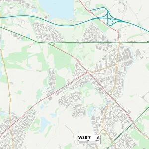 Walsall WS8 7 Map