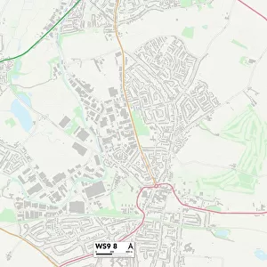 Walsall WS9 8 Map