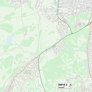 Wandsworth SW15 3 Map