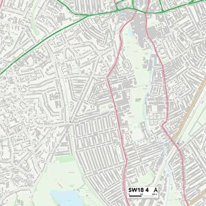 Wandsworth SW18 4 Map