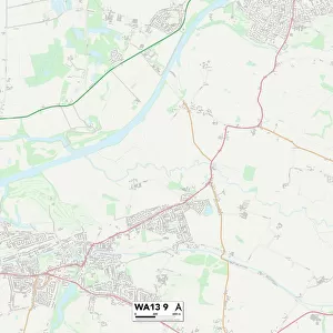 Warrington WA13 9 Map
