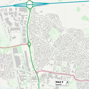 Warrington WA2 9 Map