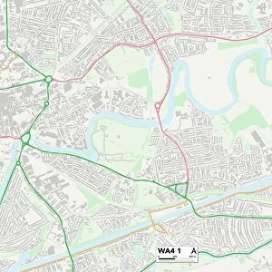 Warrington WA4 1 Map