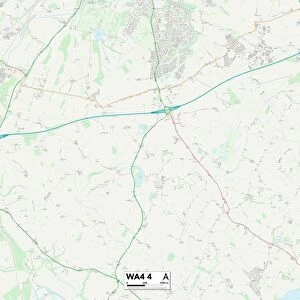 Warrington WA4 4 Map