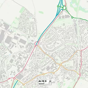 Welwyn Hatfield AL10 0 Map