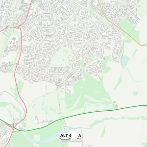 Welwyn Hatfield AL7 4 Map