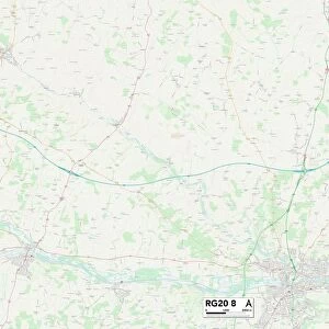 West Berkshire RG20 8 Map