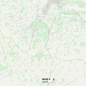 West Berkshire RG20 9 Map