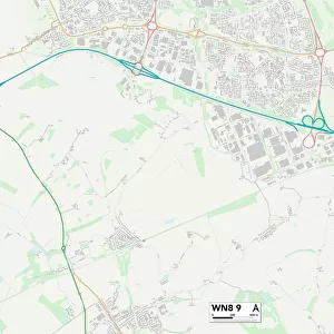 West Lancashire WN8 9 Map