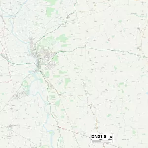 West Lindsey DN21 5 Map