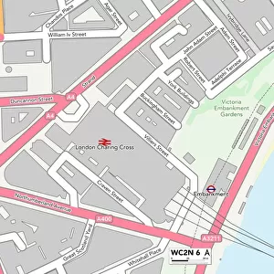 Westminster WC2N 6 Map