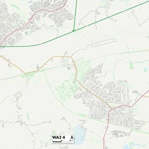 Wigan WA3 4 Map
