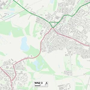 Wigan WN2 3 Map
